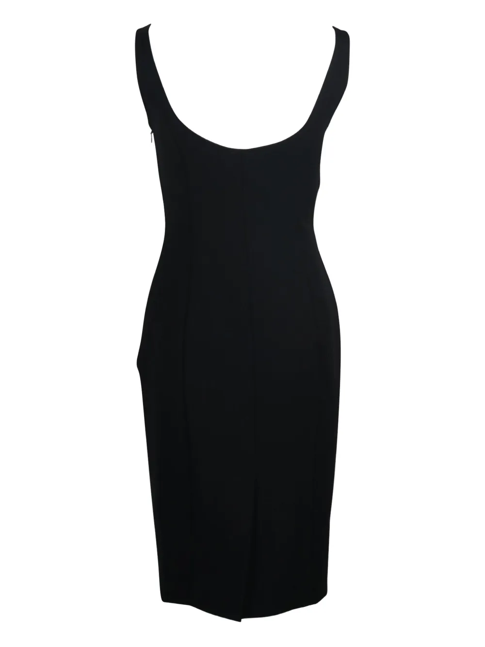 Moschino cowl-neck dress - Zwart
