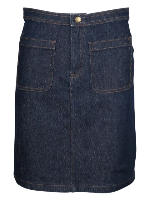 A.P.C. denim skirt