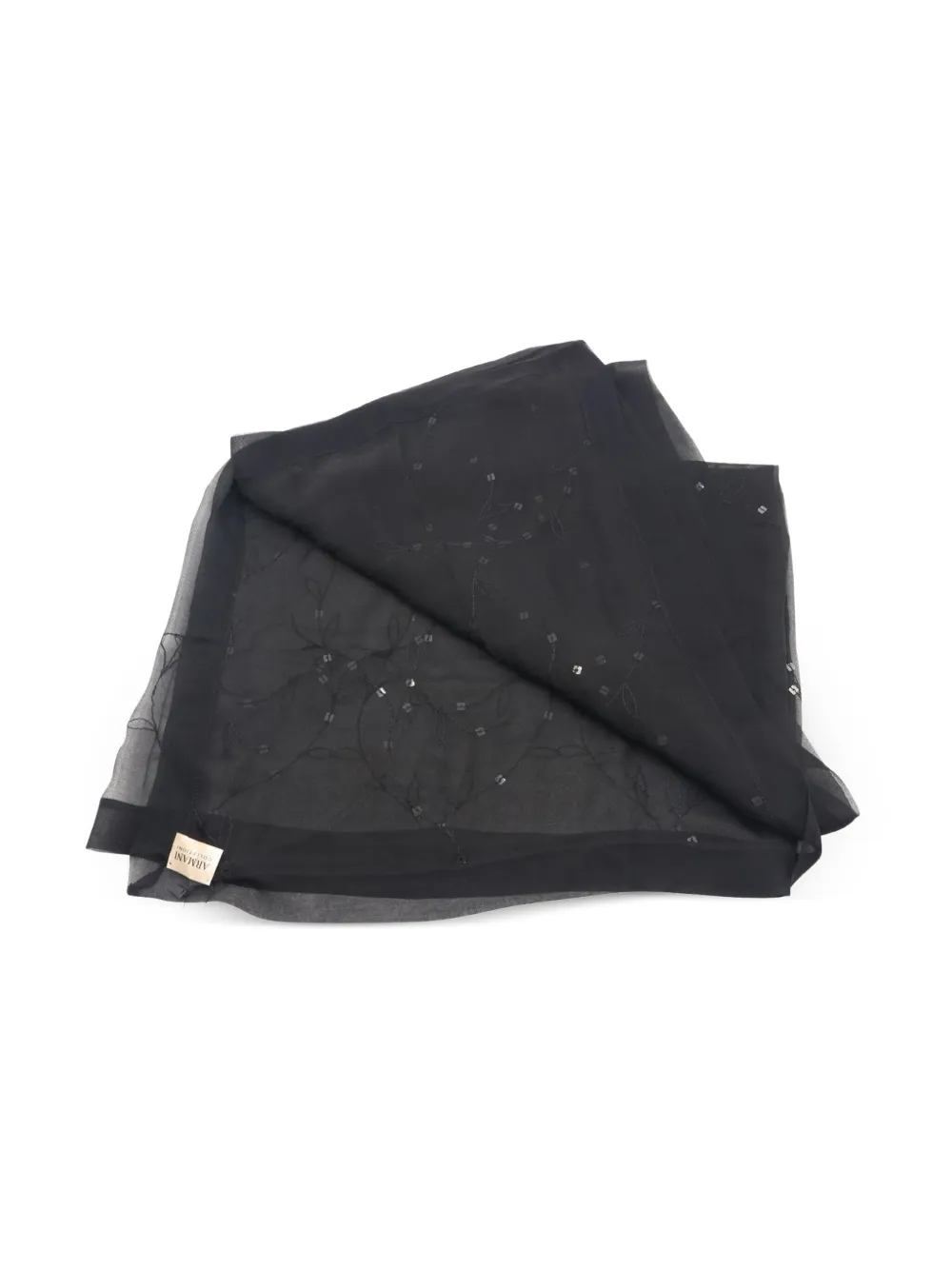 Giorgio Armani Pre-Owned sequin-embellished scarf | Image 2