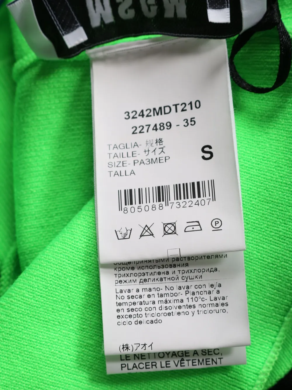 Pre-owned Msgm Ribbed-knit Sleeveless Top In Green