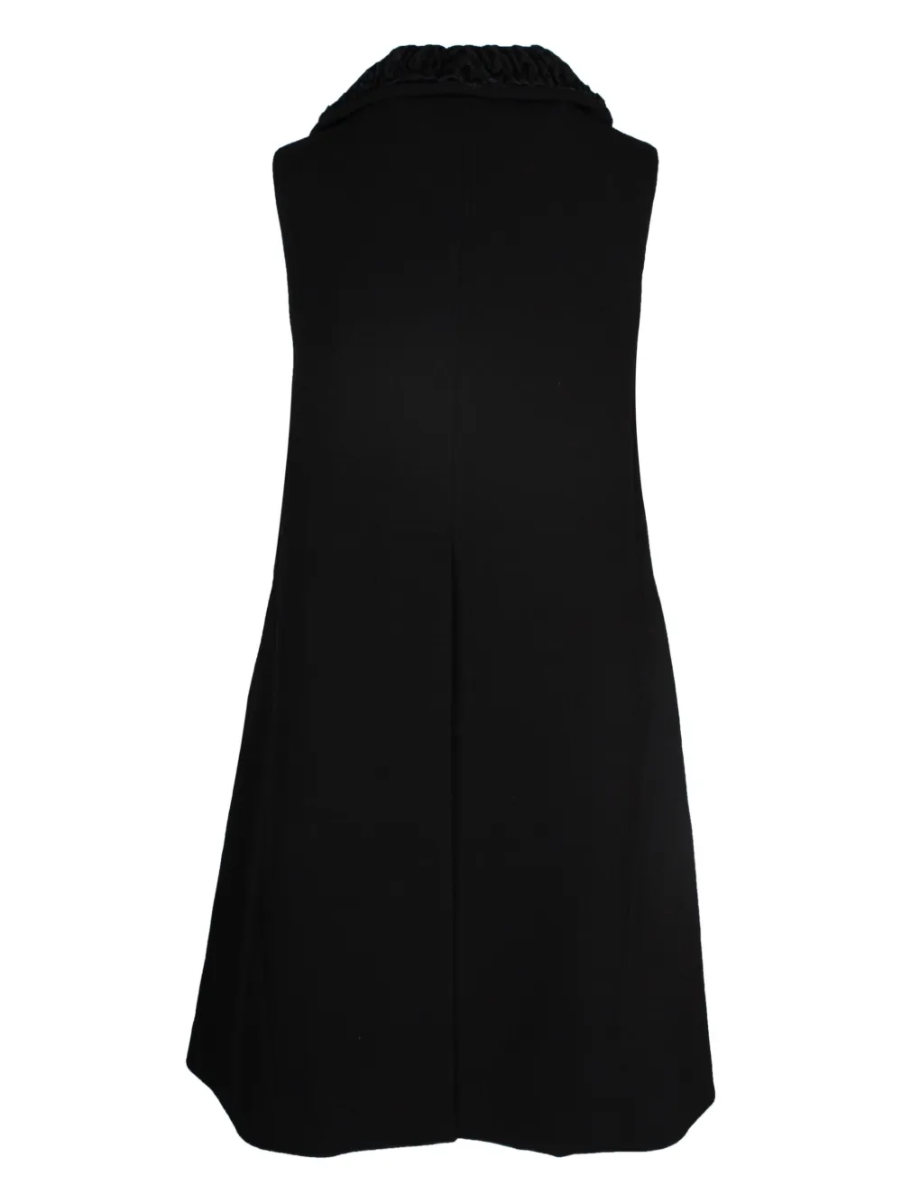 Marni Pre-Owned belted sleeveless coat - Zwart
