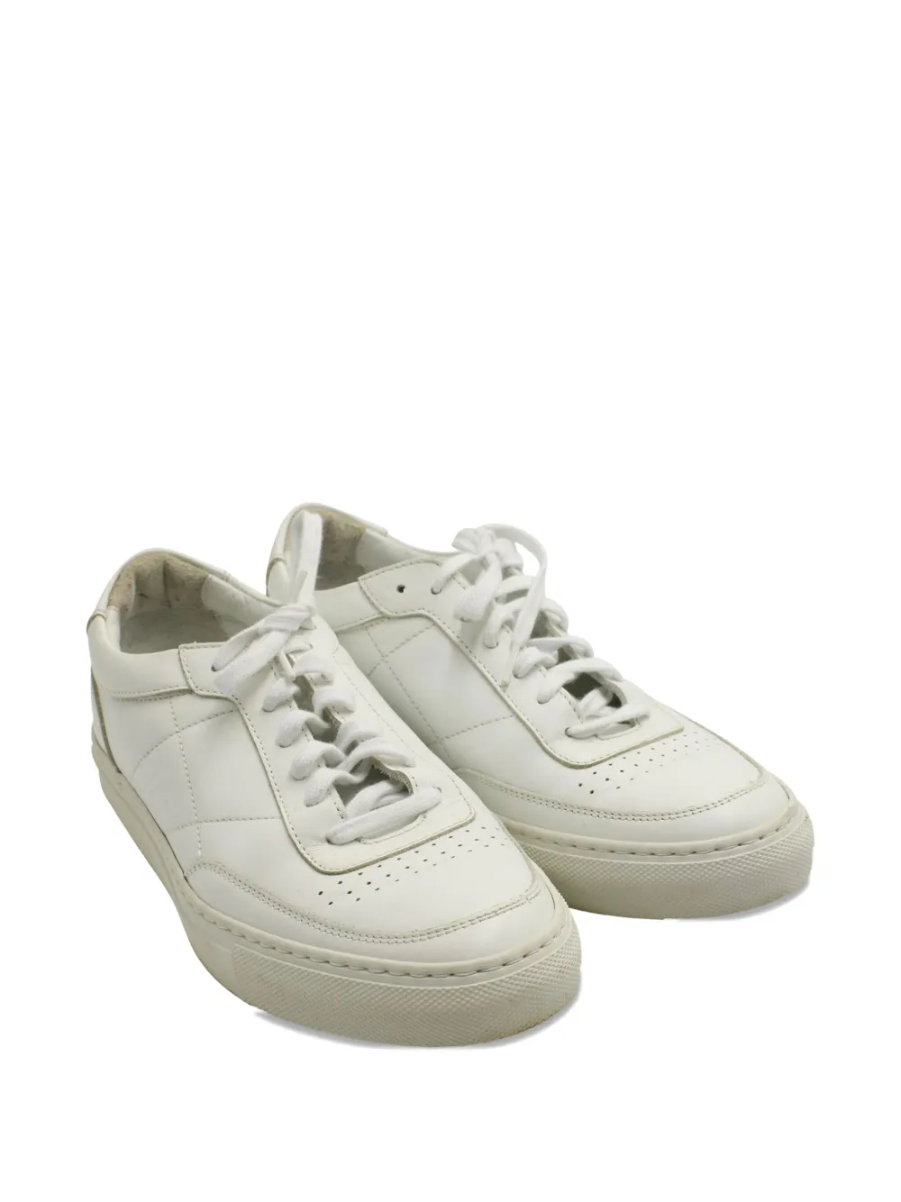 Common Projects BBall leather low-top sneakers - Wit