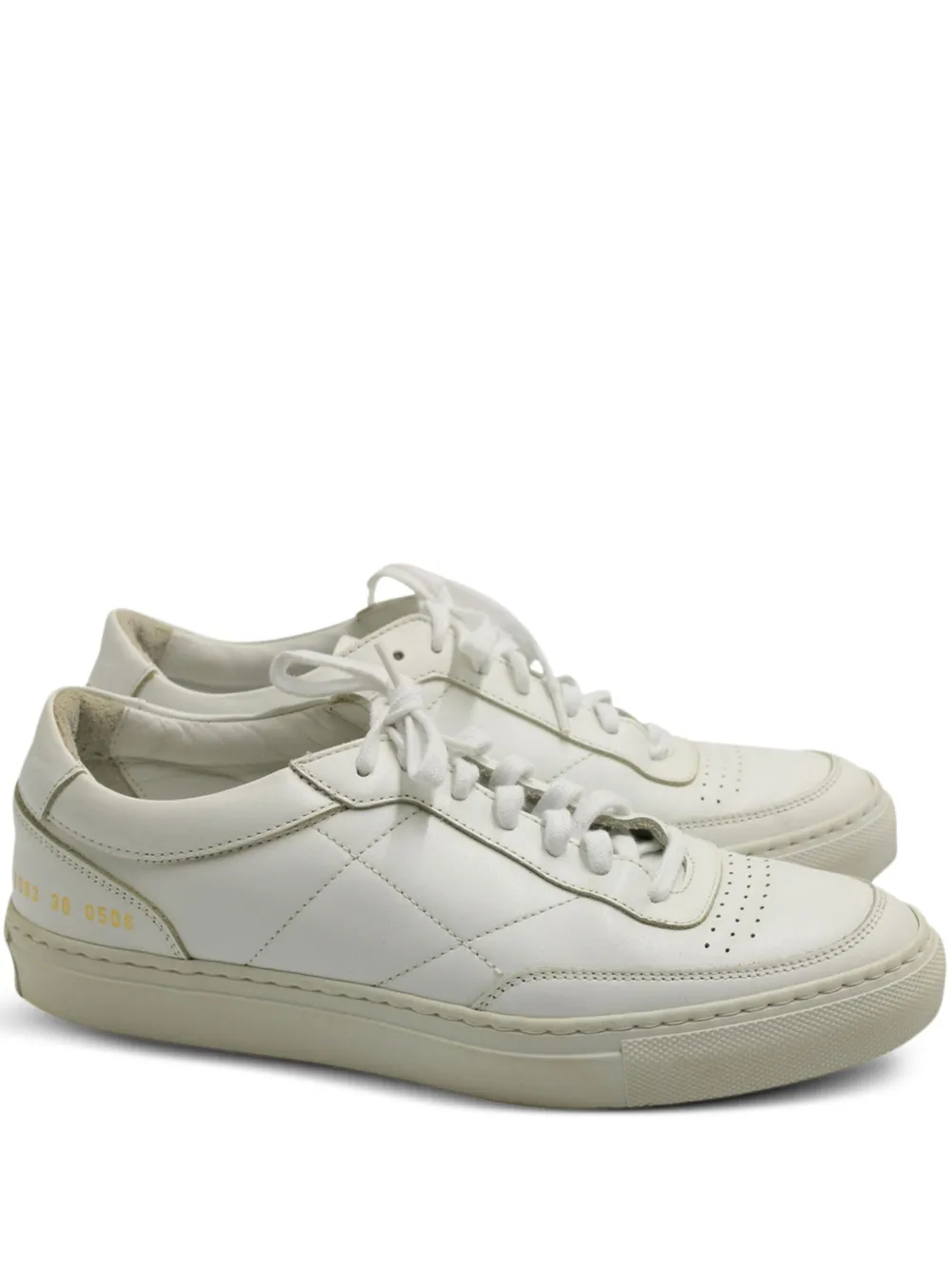 Common Projects BBall leather low-top sneakers | White | Image 1