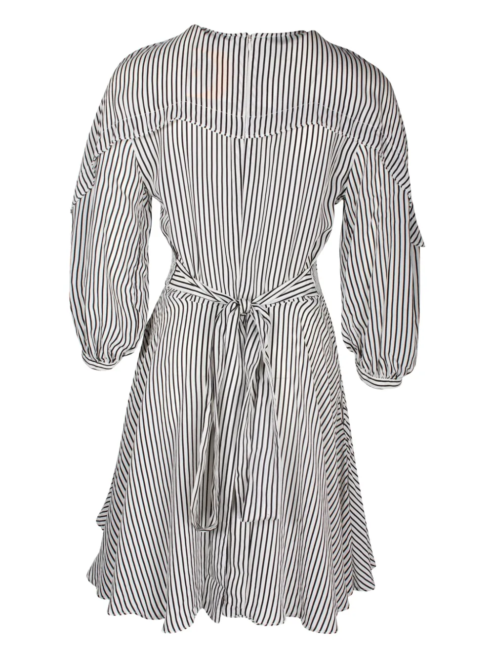 Maje striped mini dress - Wit