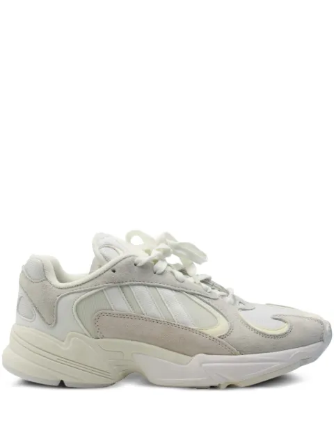 adidas Yung 1 mesh-panelling suede sneakers