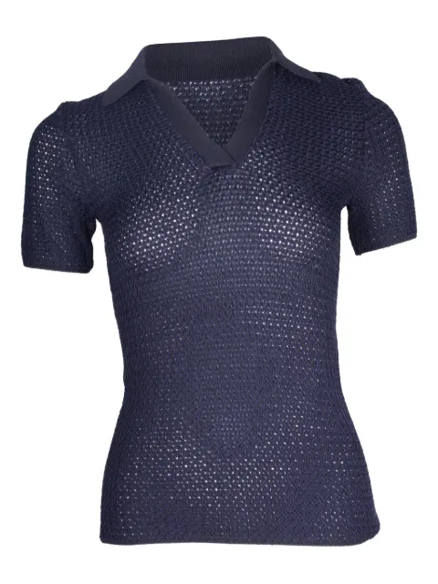 Dion Lee basket-weave top