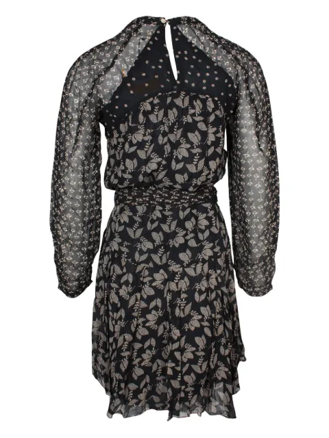 MARANT ÉTOILE leaf-print dress