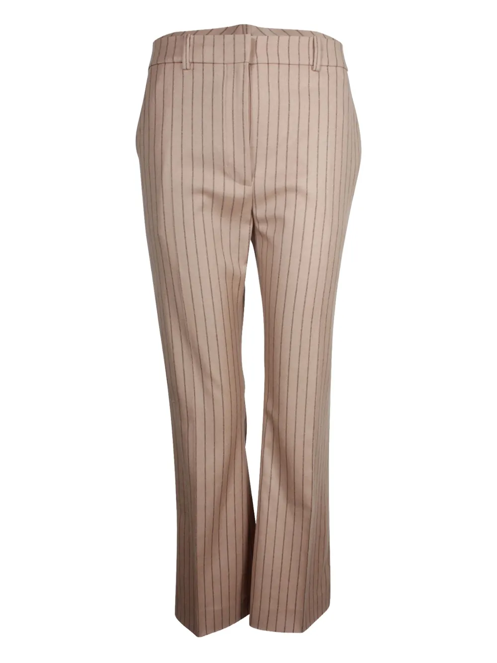 Pre-owned Altuzarra Striped Trousers In Neutral