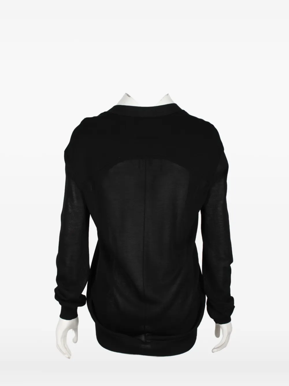 Pre-owned Givenchy V-neck Sweater In Black
