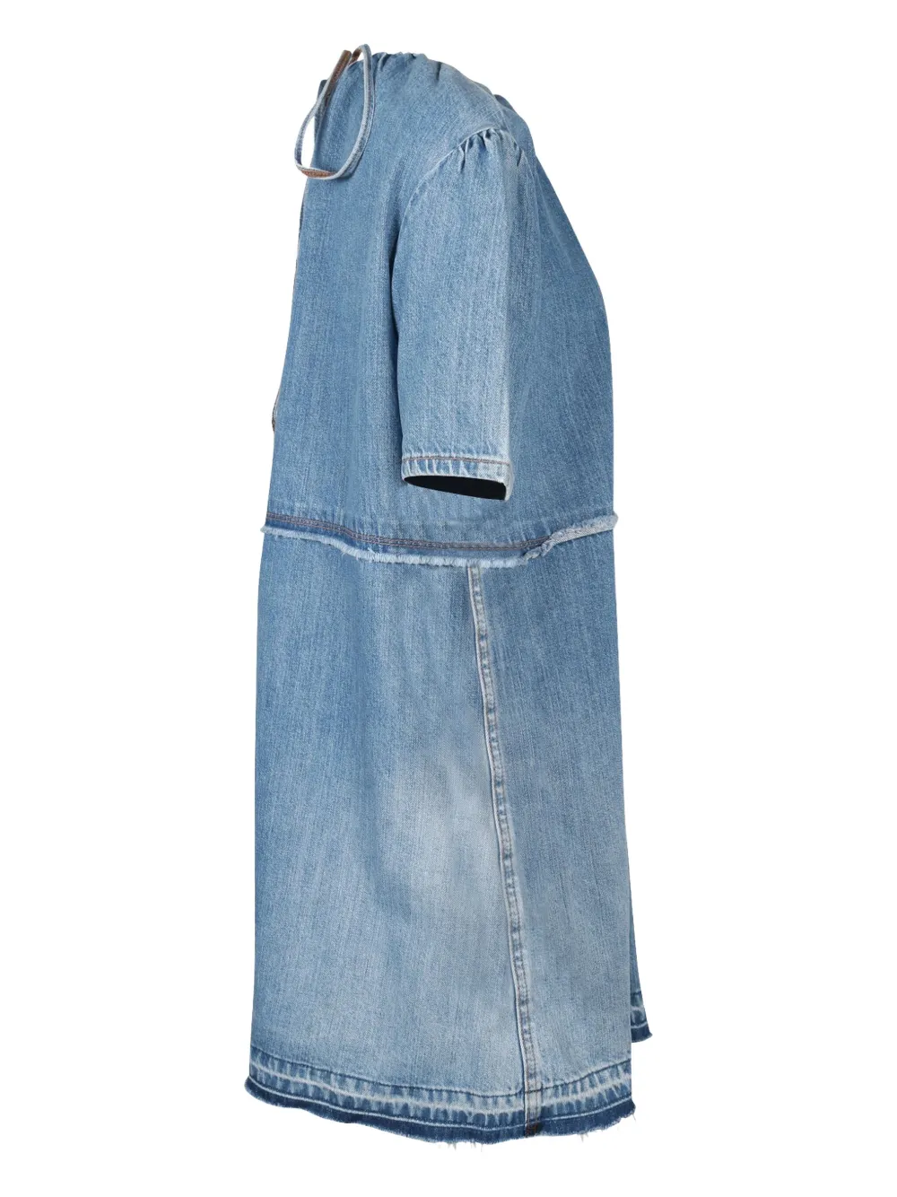 Marc Jacobs Vintage Denim raw-edge Dress | Blue | FARFETCH GE