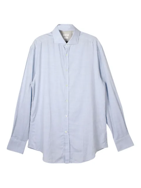 Brunello Cucinelli Vintage قميص قطن بأزرار
