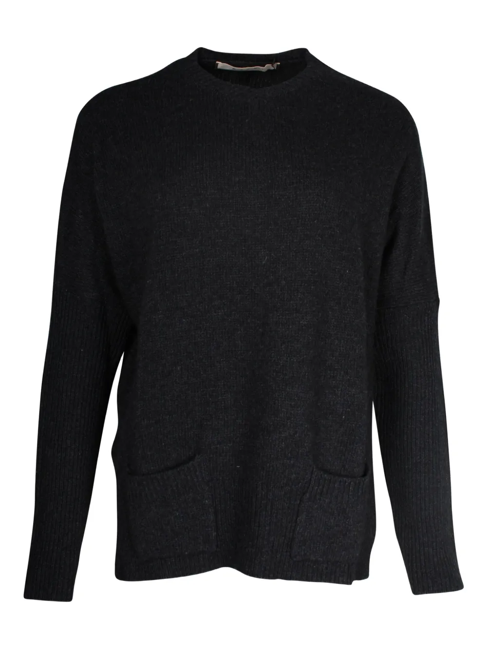Marni Pre-Owned ribbed-knit pocket sweater | Black | Image 1