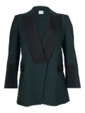 Dion Lee two-toned blazer - Green