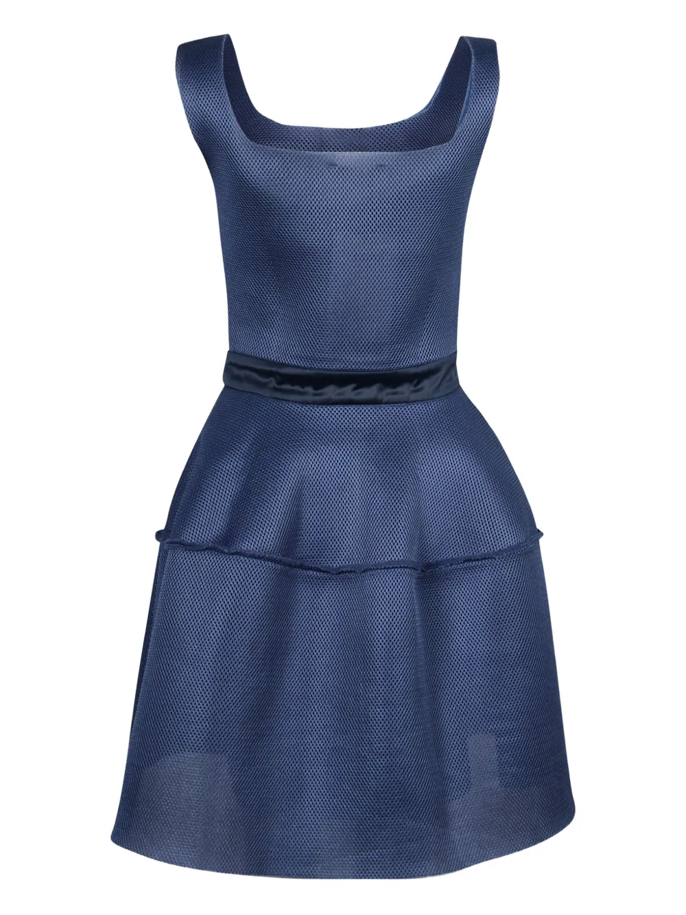 Maje textured sleeveless mini dress - Blauw