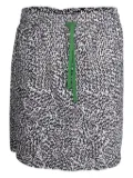 Celine Pre-Owned polka-dot drawstring skirt - White