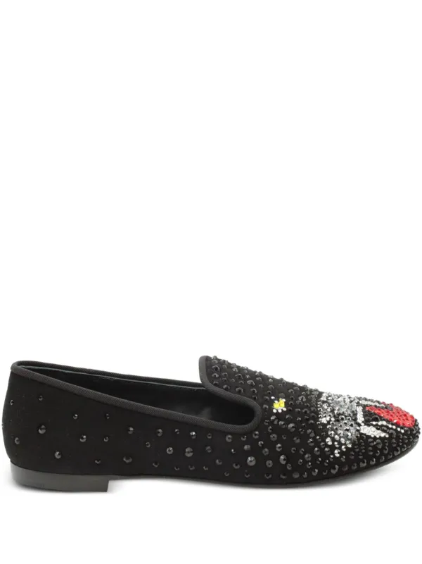 Giuseppe Zanotti Vintage パンサーローファー | ブラック | FARFETCH JP