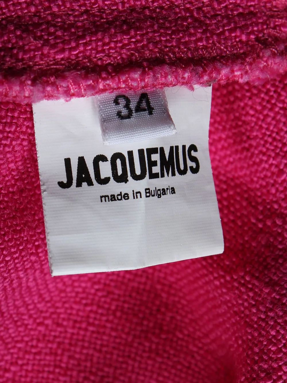Pre-owned Jacquemus La Chemise Layered Button-down Shirt In Pink