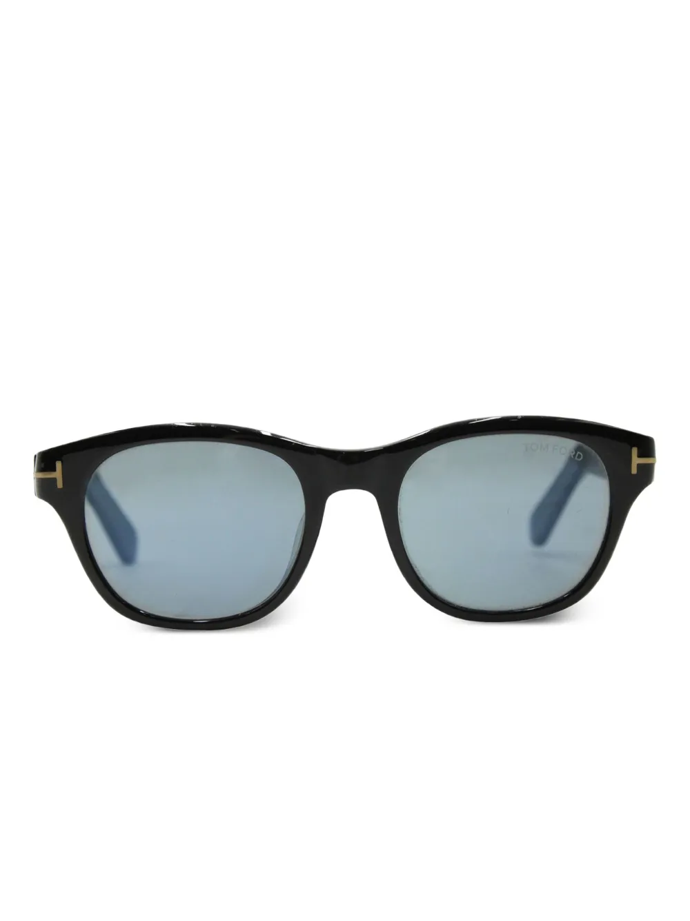 TOM FORD ラウンドフレーム サングラス - ブラック TOM FORD ラウンドフレーム サングラス - ブラック