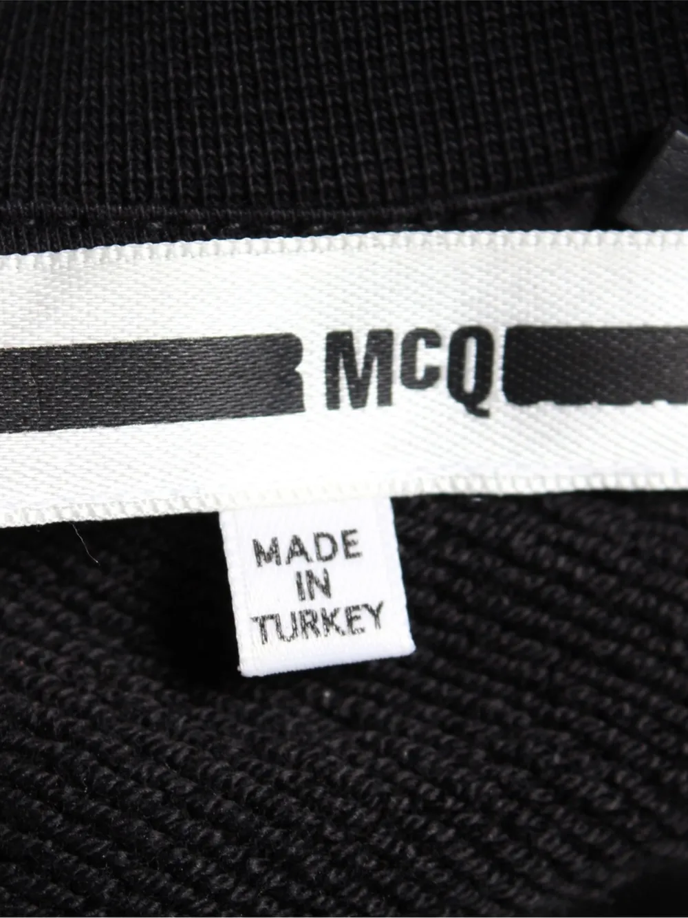 Pre-owned Alexander Mcqueen Cotton Sweatshirt In Black