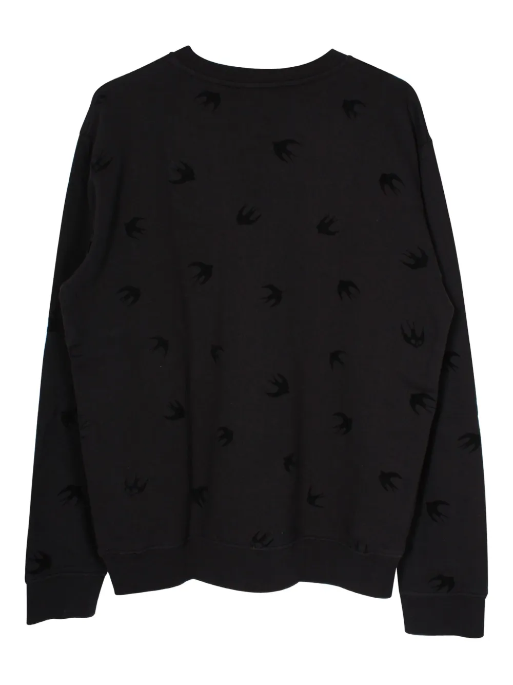 Pre-owned Alexander Mcqueen Cotton Sweatshirt In Black