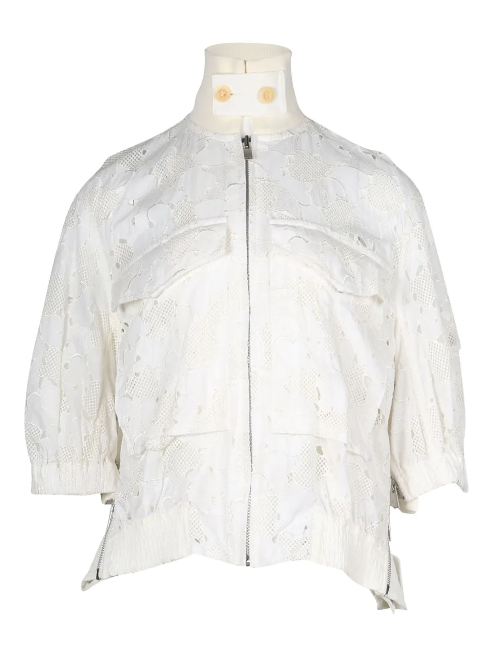 NIKE x SACAI lace bomber jacket | Image 2