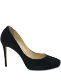 Jimmy Choo Pre-Owned suede platform heeled pumps - Black
