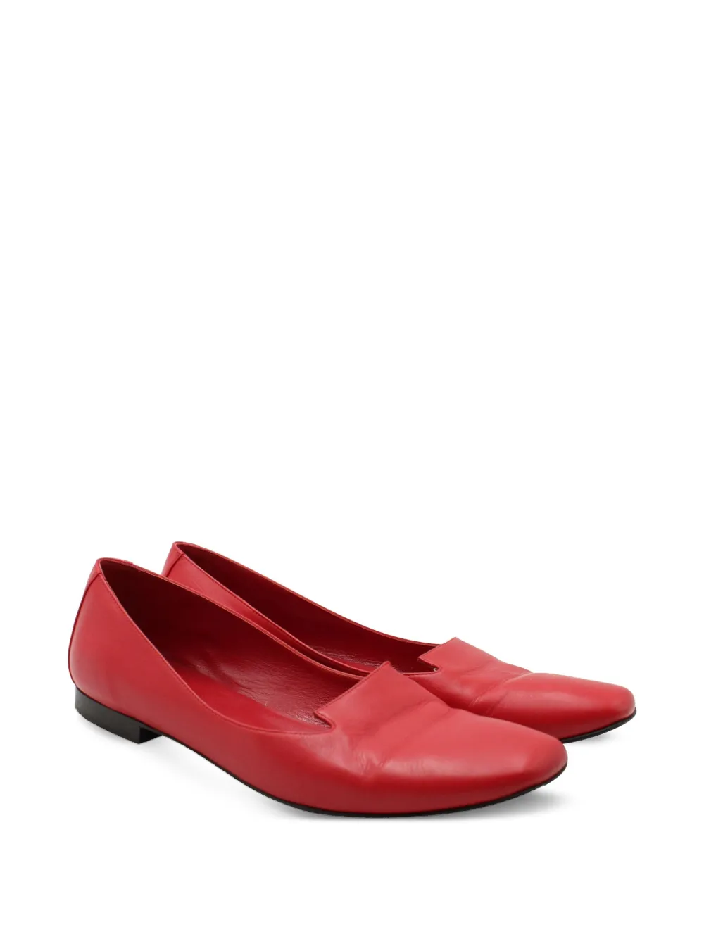 Hermès Pre-Owned Leren loafers - Rood