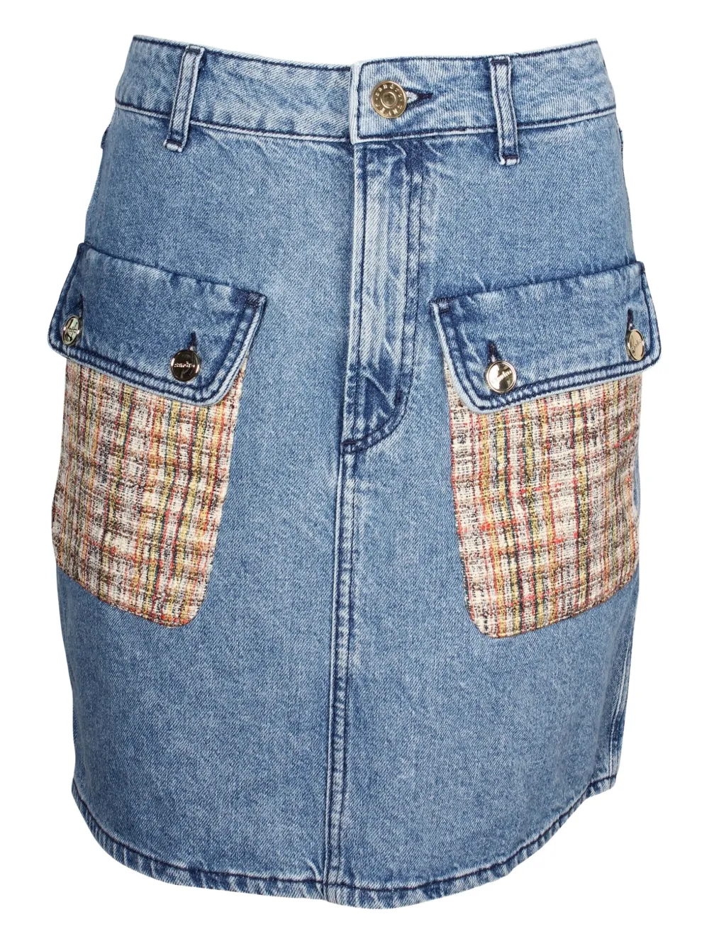 SANDRO Fiorina denim skirt | Blue | Image 1