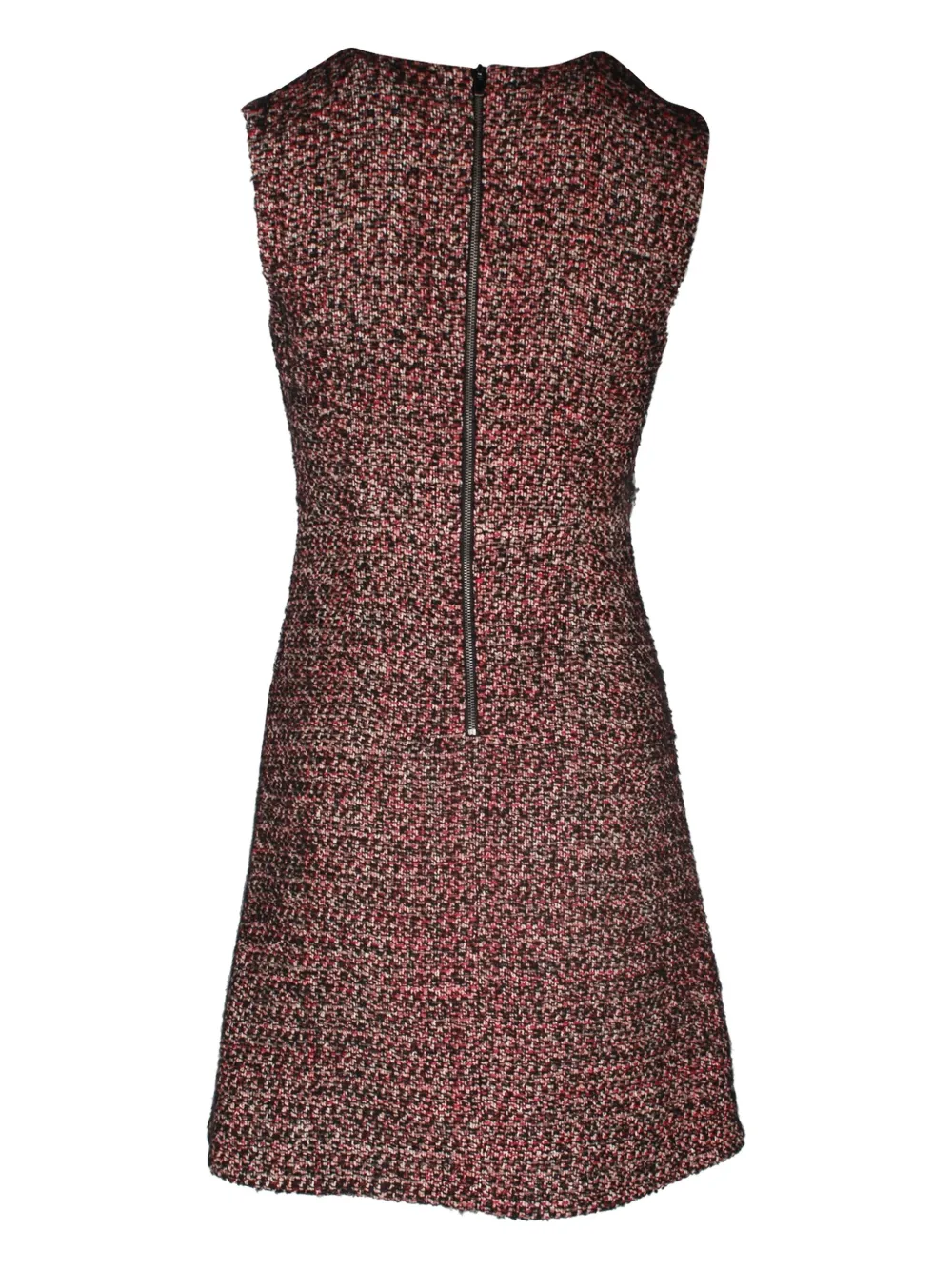 Diane Von Furstenberg Vintage Tweed mini-jurk - Roze
