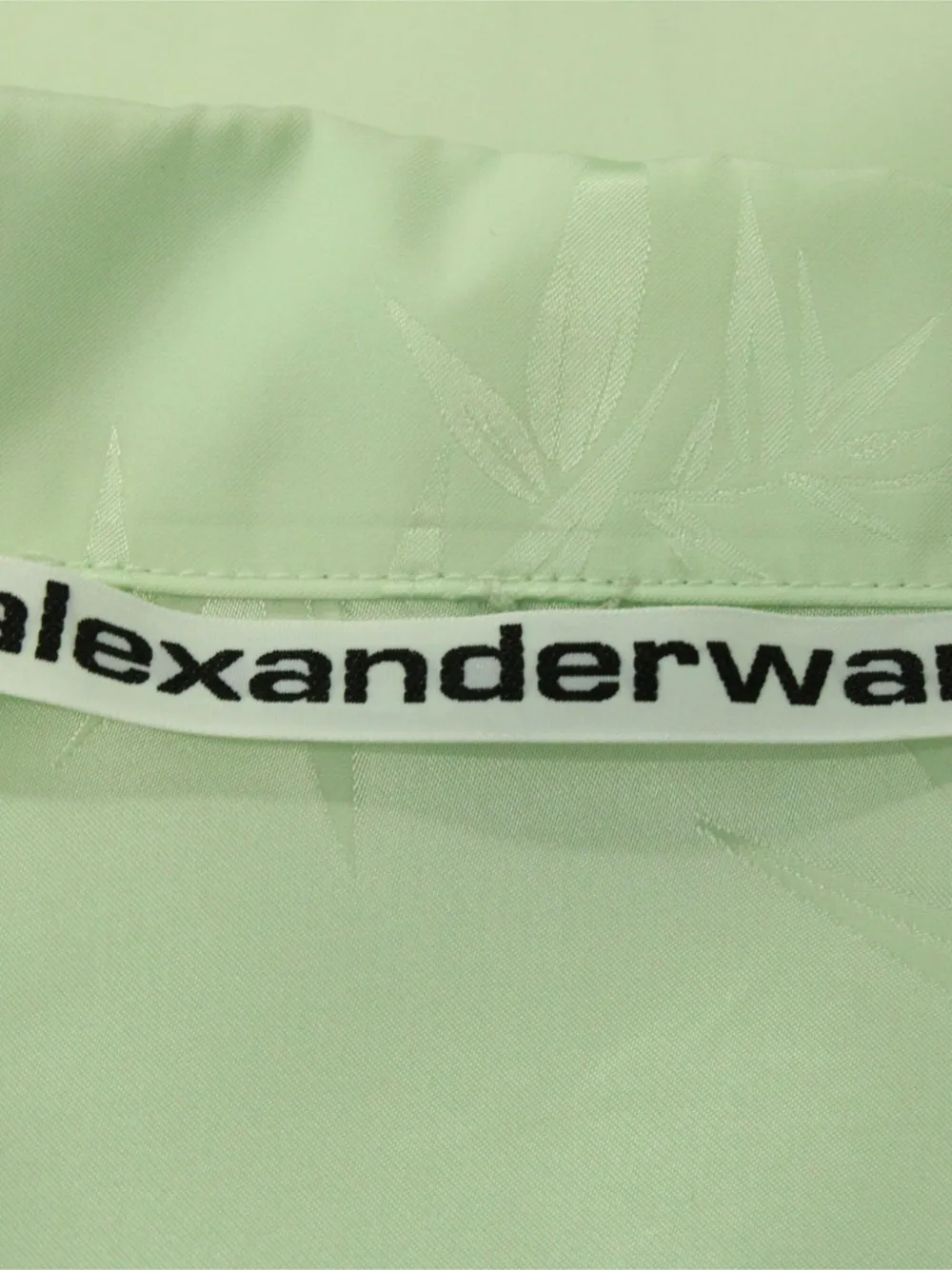 Pre-owned Alexander Wang Jacquard Pajama Set In Green