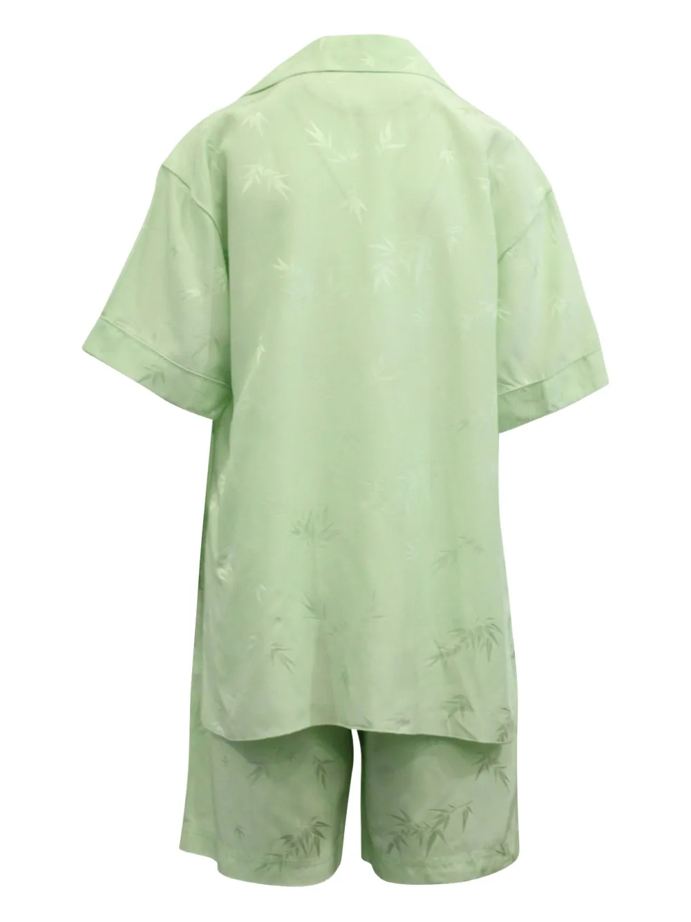 Pre-owned Alexander Wang Jacquard Pajama Set In Green