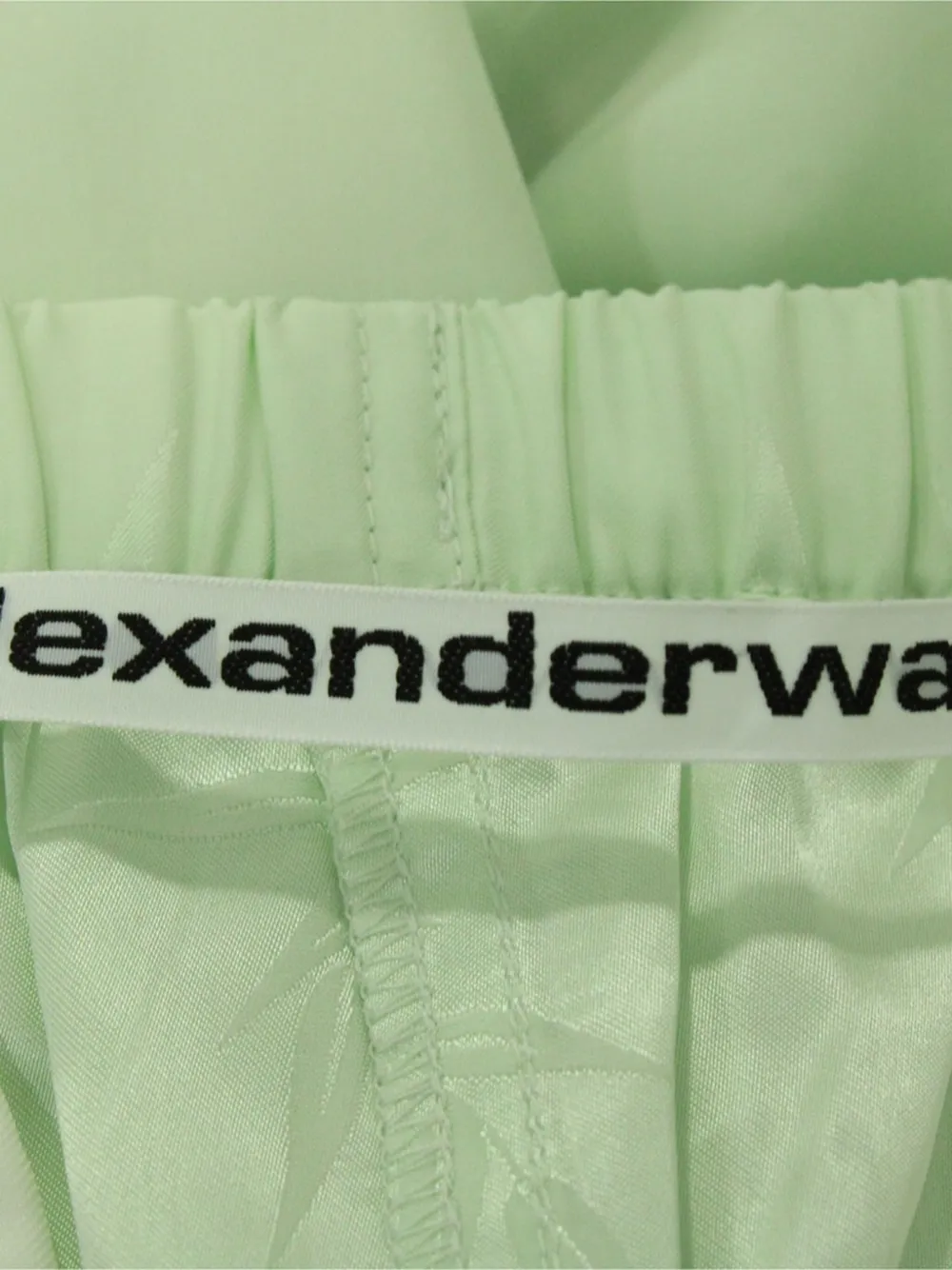 Pre-owned Alexander Wang Jacquard Pajama Set In Green