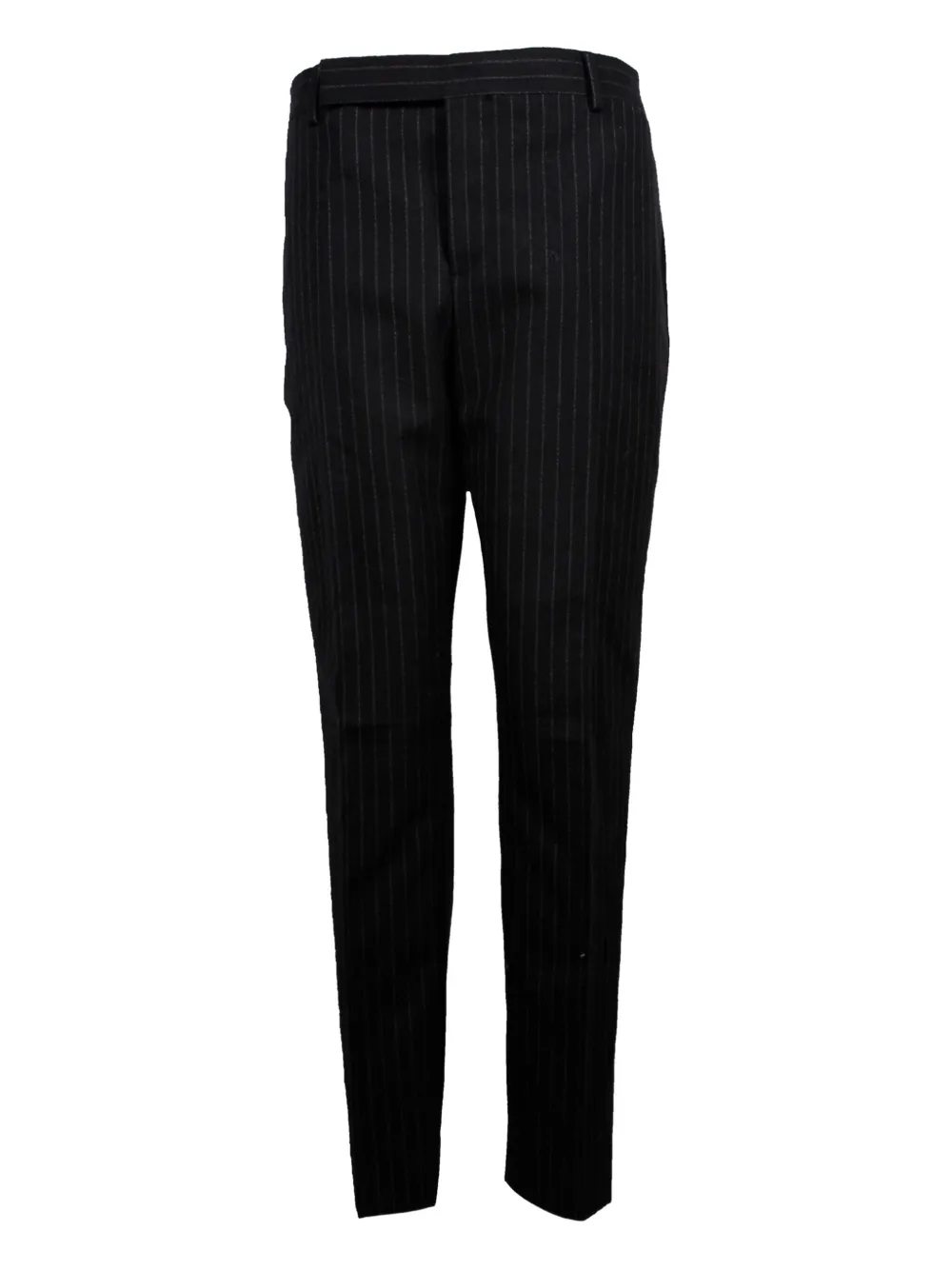 Saint Laurent Pre-Owned pinstripe trousers | Black | Image 1