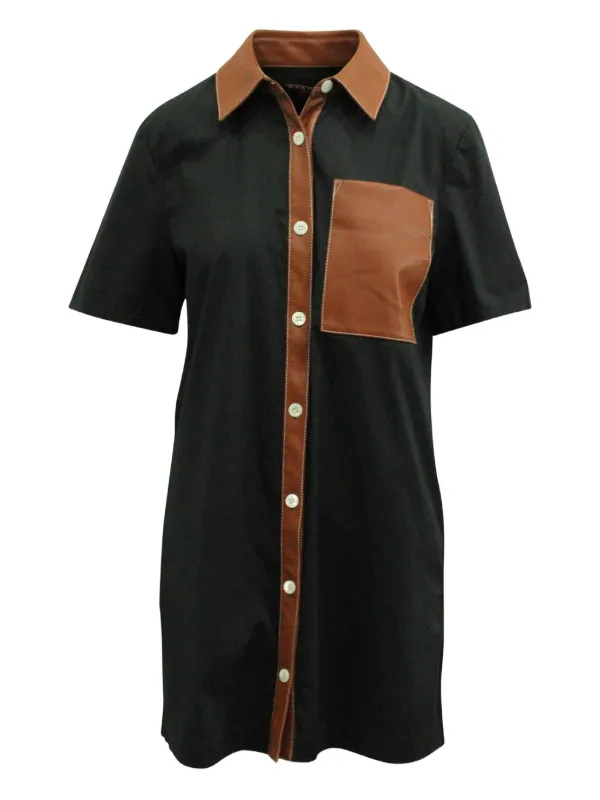 staud short sleeve dress STAUD Women's Short Sleeve Wells Dress, Black, 0 at Amazon Women's Clothing store