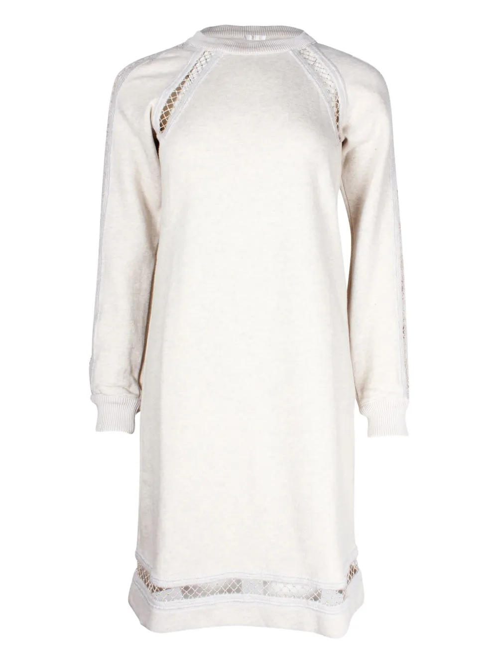Chloé Vintage cut-out sweatshirt dress | Neutrals | Image 1