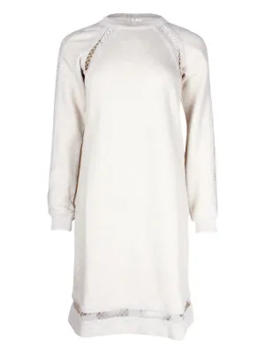 ENTIRE STUDIOS Longsleeve Mini Dress | Grey | FARFETCH