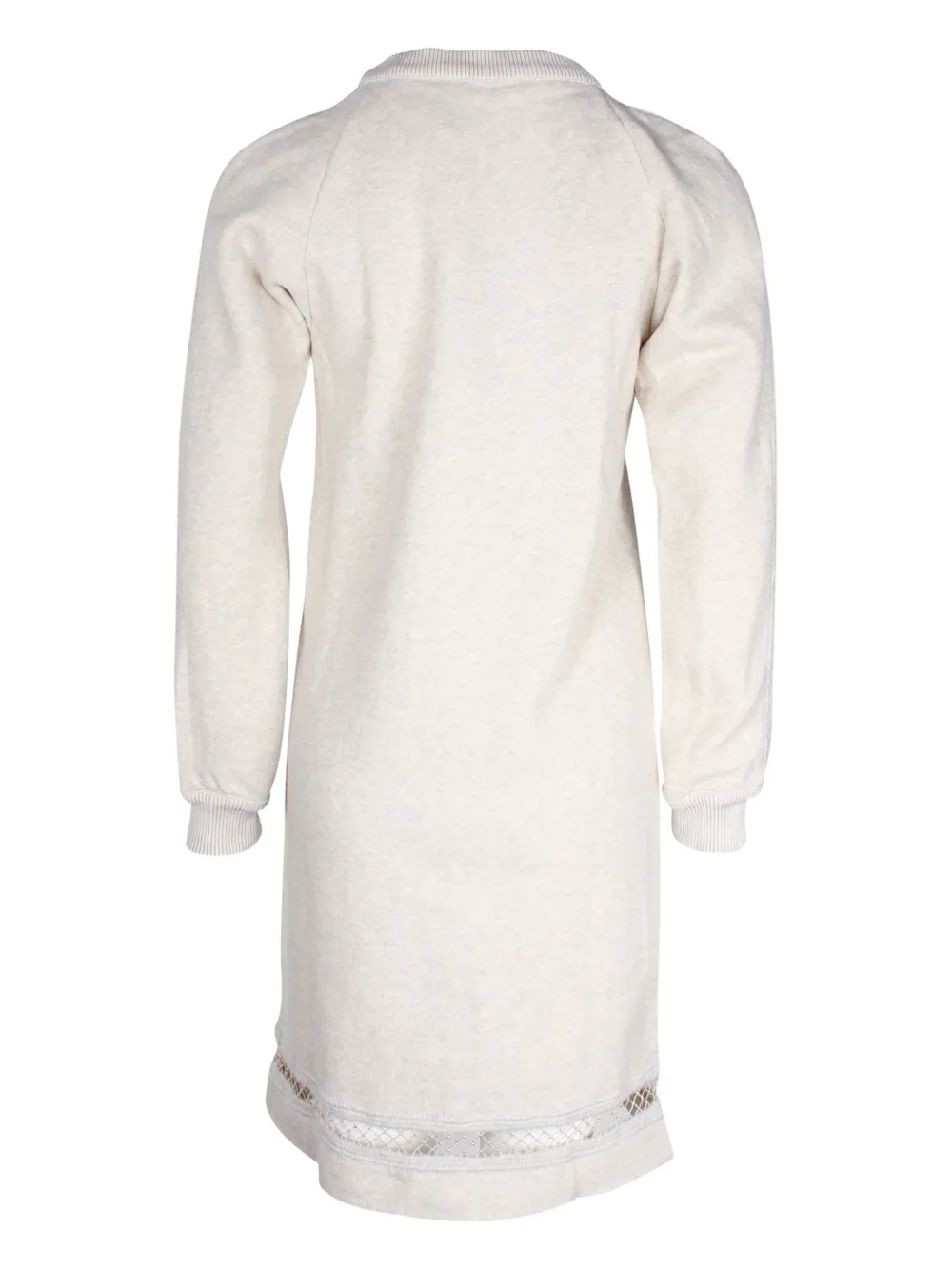Chloé Vintage cut-out sweatshirt dress - Beige