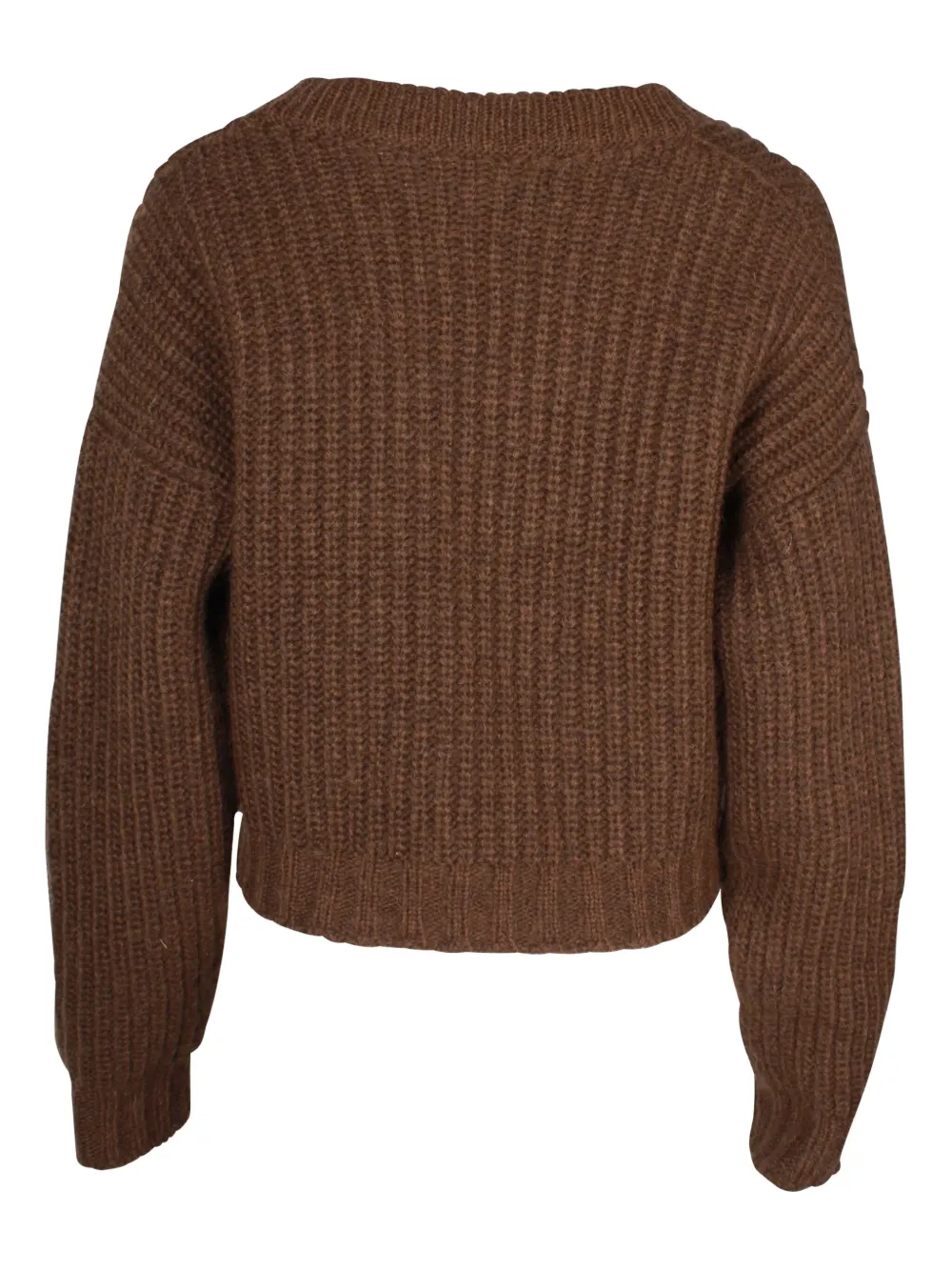 ANINE BING ribbed cropped sweater | Image 2