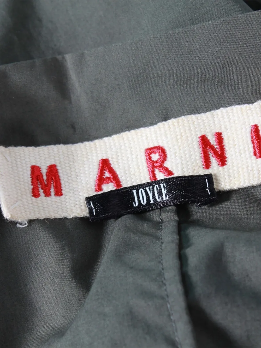 Pre-owned Marni Asymmetric Blouse In Green