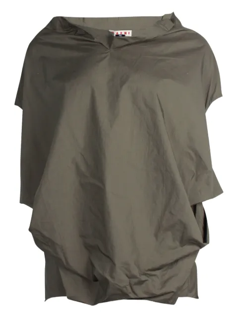 Marni Pre-Owned blusa con dobladillo asimétrico