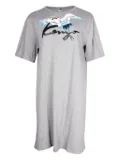 Kenzo Pre-Owned Memento Capsule bird-print T-shirt dress - Grey