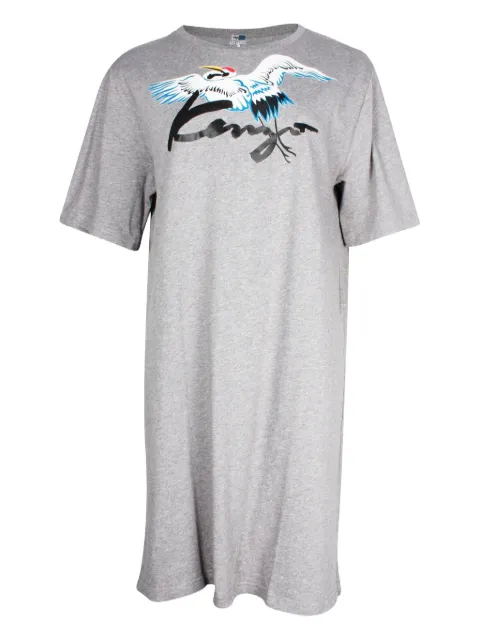 Kenzo Pre-Owned Memento Capsule bird-print T-shirt dress