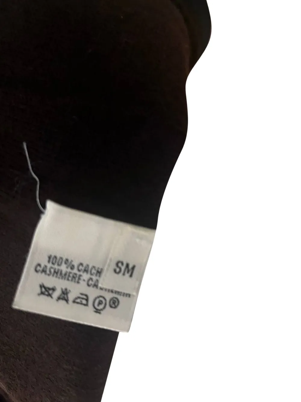 Pre-owned Hermes Open-front Pocket Cardigan In Black