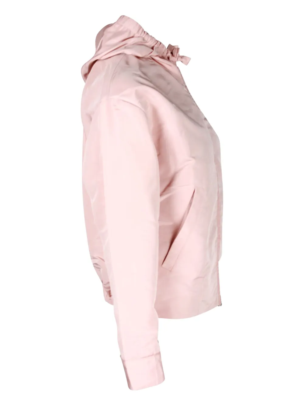 Pre-owned Prada Hooded Jacket In Pink