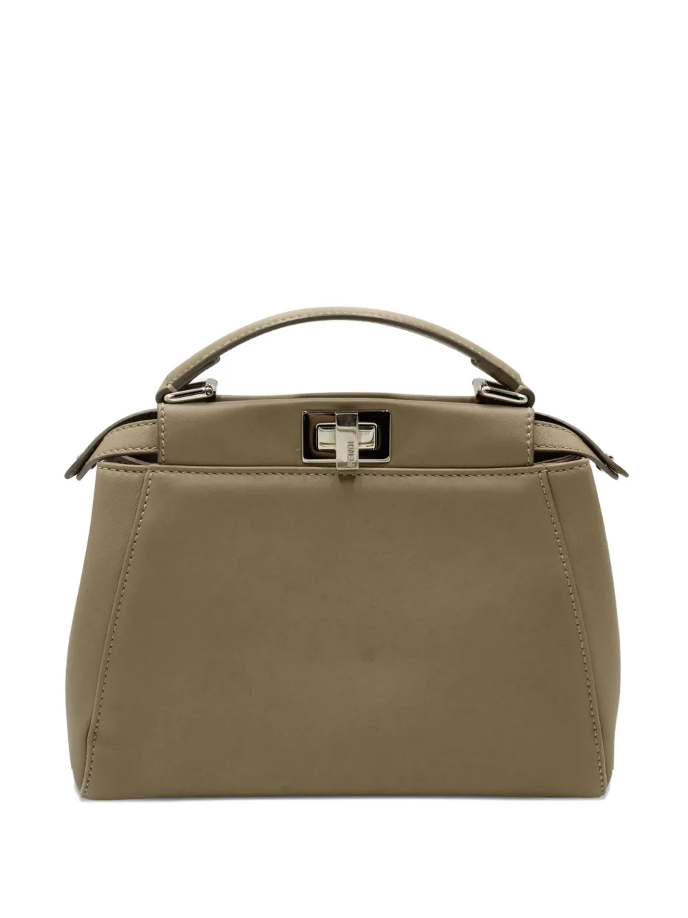 Fendi Pre-Owned Peekaboo mini bag | Grey | Image 1