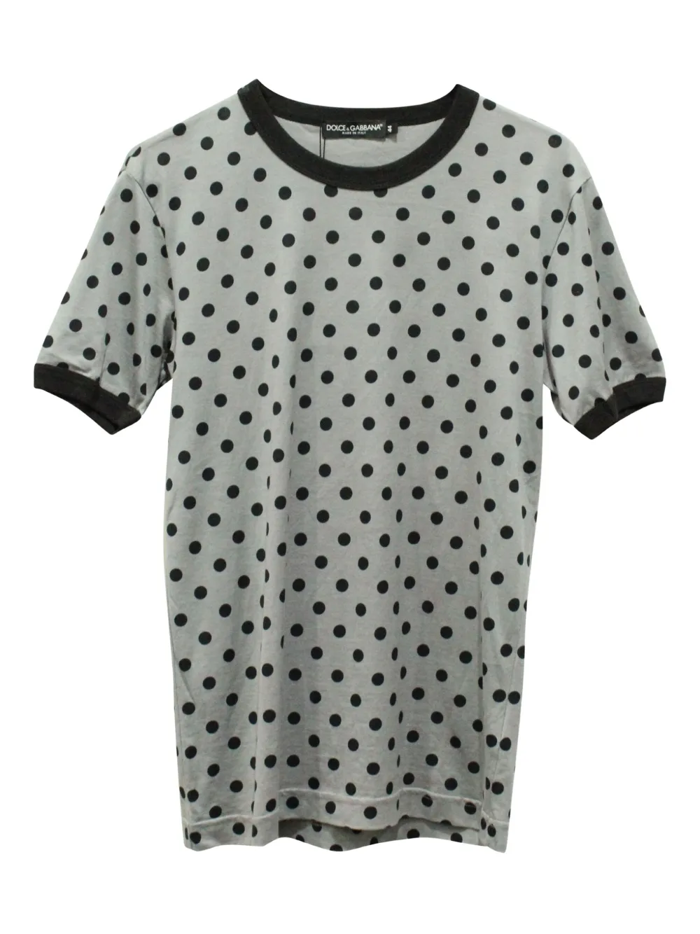 Dolce & Gabbana Pre-Owned T-shirt a pois - Grigio