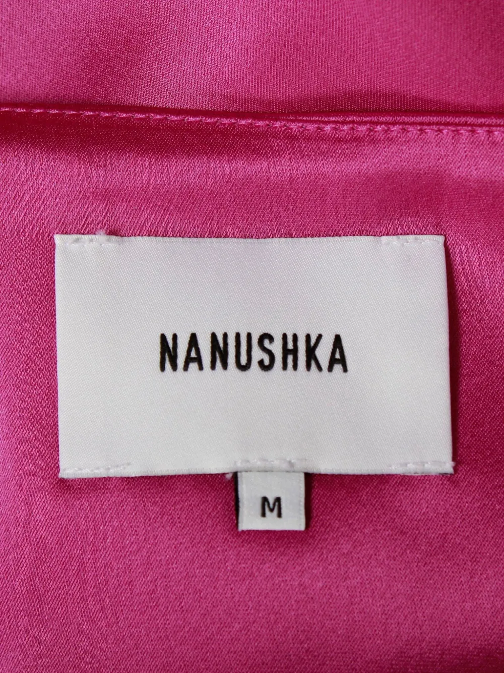 Pre-owned Nanushka Mabel Mini Dress In Purple