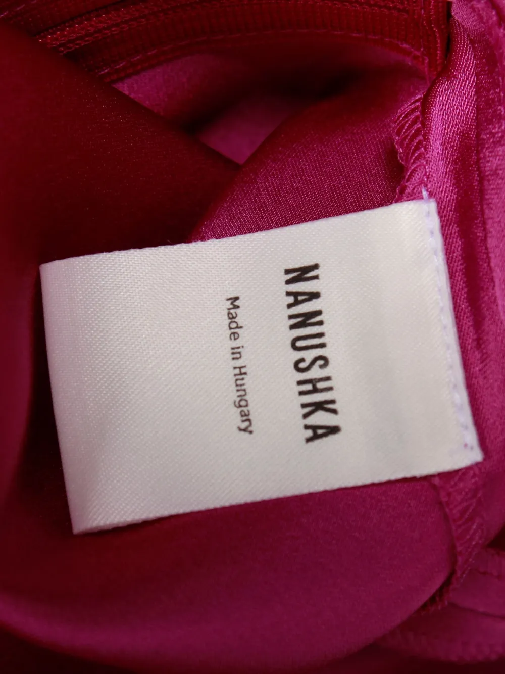 Pre-owned Nanushka Mabel Mini Dress In Purple