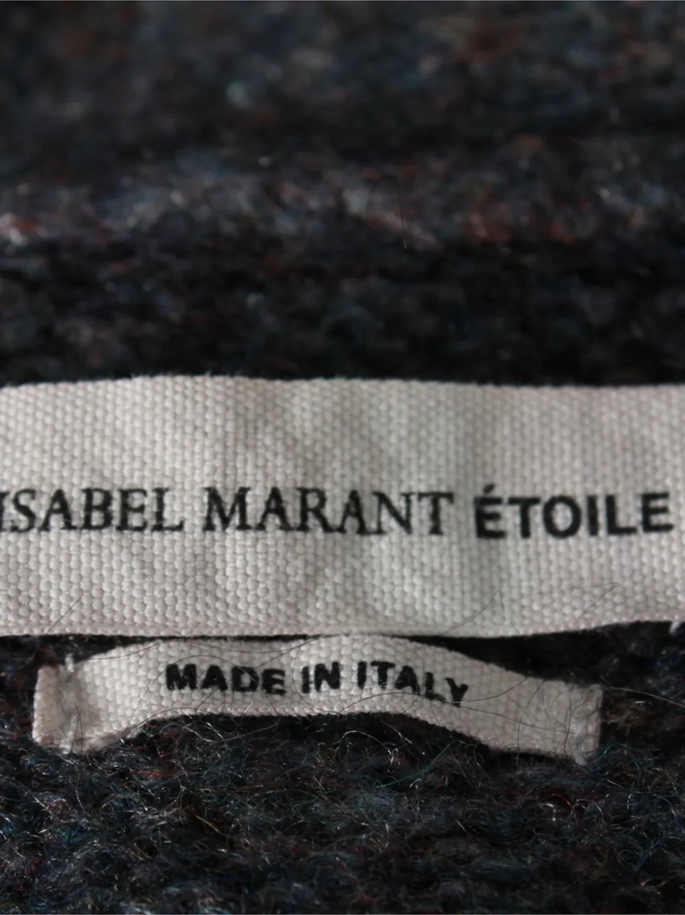 Pre-owned Isabel Marant Vintage Mohair V-neck Cardigan In Gray