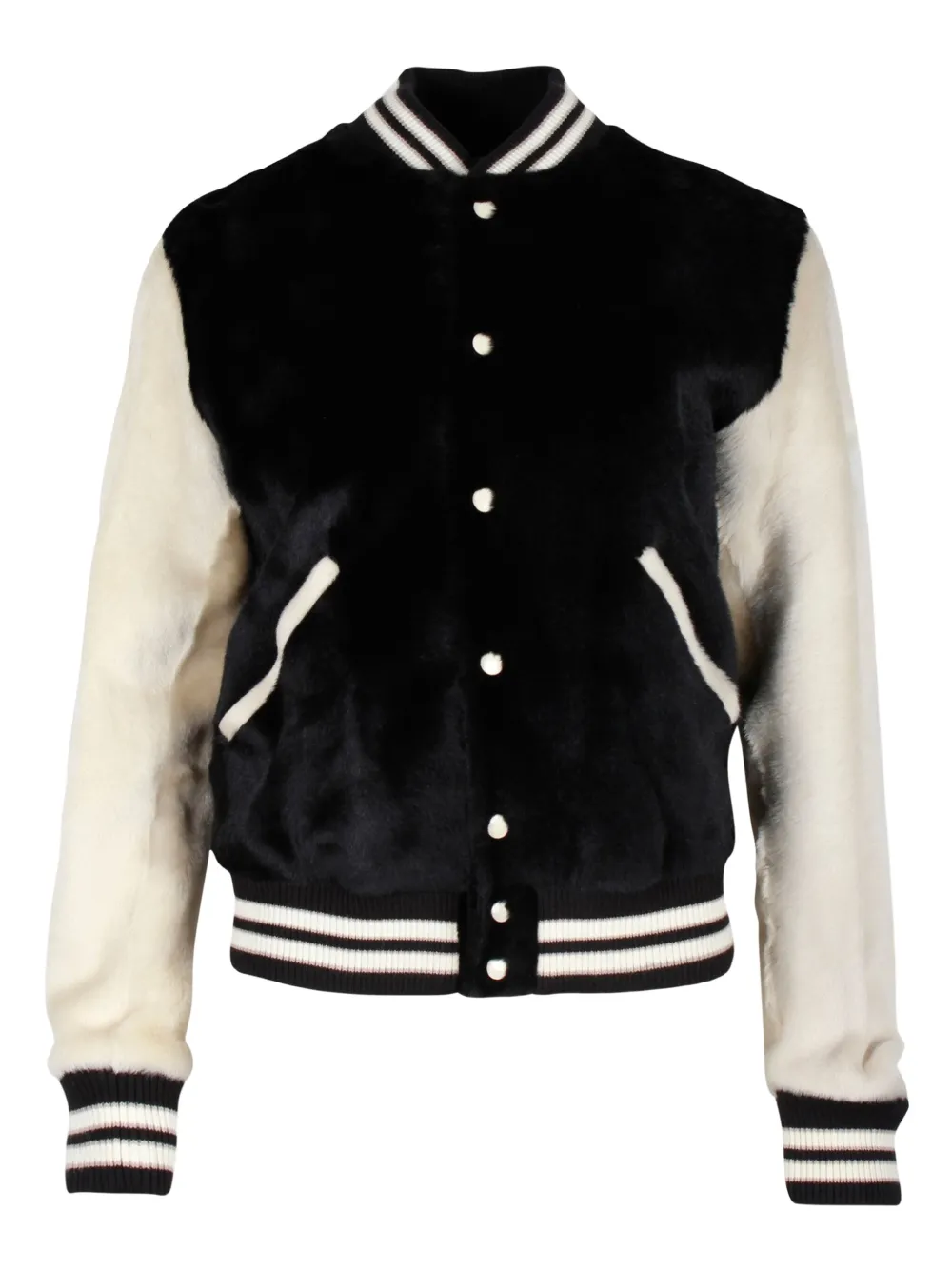 Saint Laurent Pre-Owned virgin wool jacket | Black | Image 1